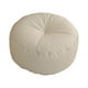 thumbnail image 1 of Cojín de suelo para sentarse, cojines de tatami redondos de estilo japonés, almohada de suelo para exterior gris claro, 1 of 9