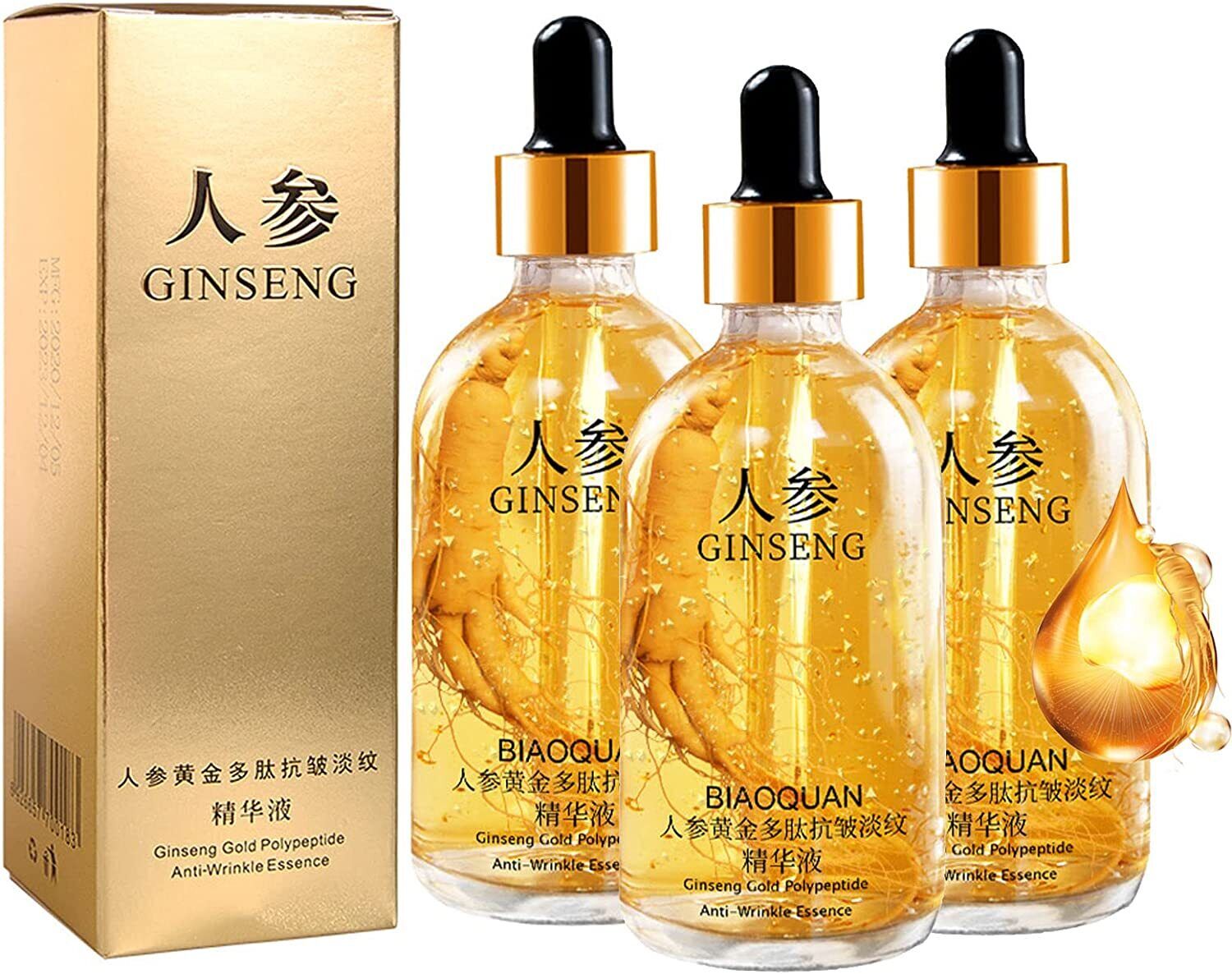 Ginseng Polypeptide Antiaging Essence, Ginseng Gold Polypeptide
