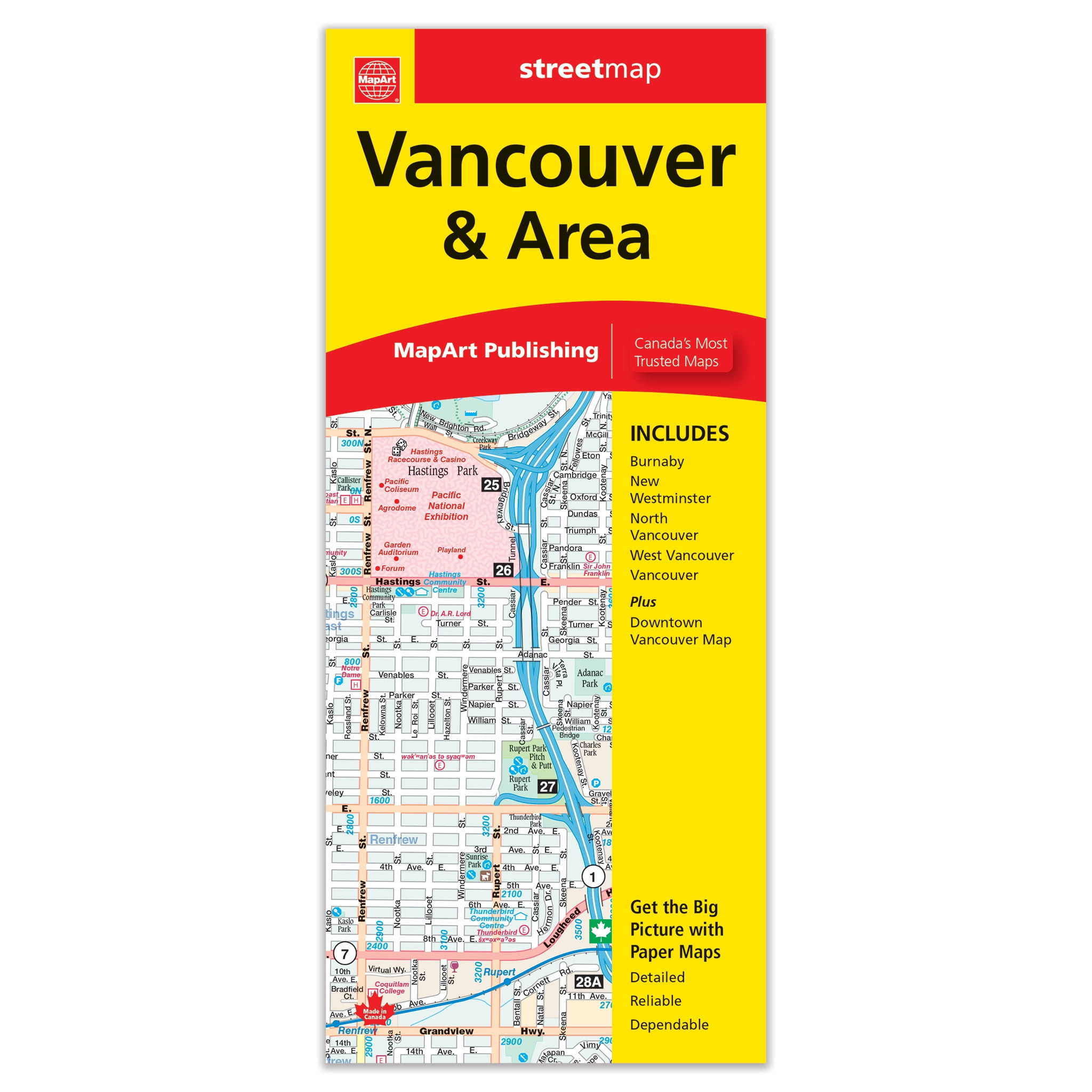Carte Vancouver