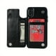 thumbnail image 1 of For IPhone 14 13 12 11 Pro Max XR XS Max SE 2022/2020 7 8 Plus Wallet Case With Card Holder, PU Leather Kickstand Card Slots Case, Double Magnetic Clasp And Durable Shockproof Cover, 1 of 5