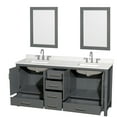 thumbnail image 5 of Wyndham Collection Wcs141472d-Qtz-Us3m24 Sheffield 72" Free Standing Double Basin Vanity, 5 of 7