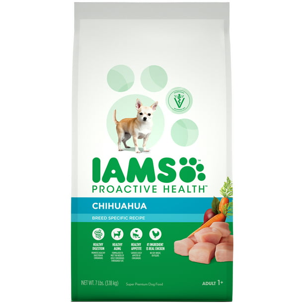Iams Proactive Health Adult Chihuahua Dry Dog Food, Chicken Flavor, 7