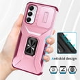 thumbnail image 4 of Funda para GANGXUN Samsung Galaxy A05S - Soporte metálico, Función magnética, Rosa, 4 of 5