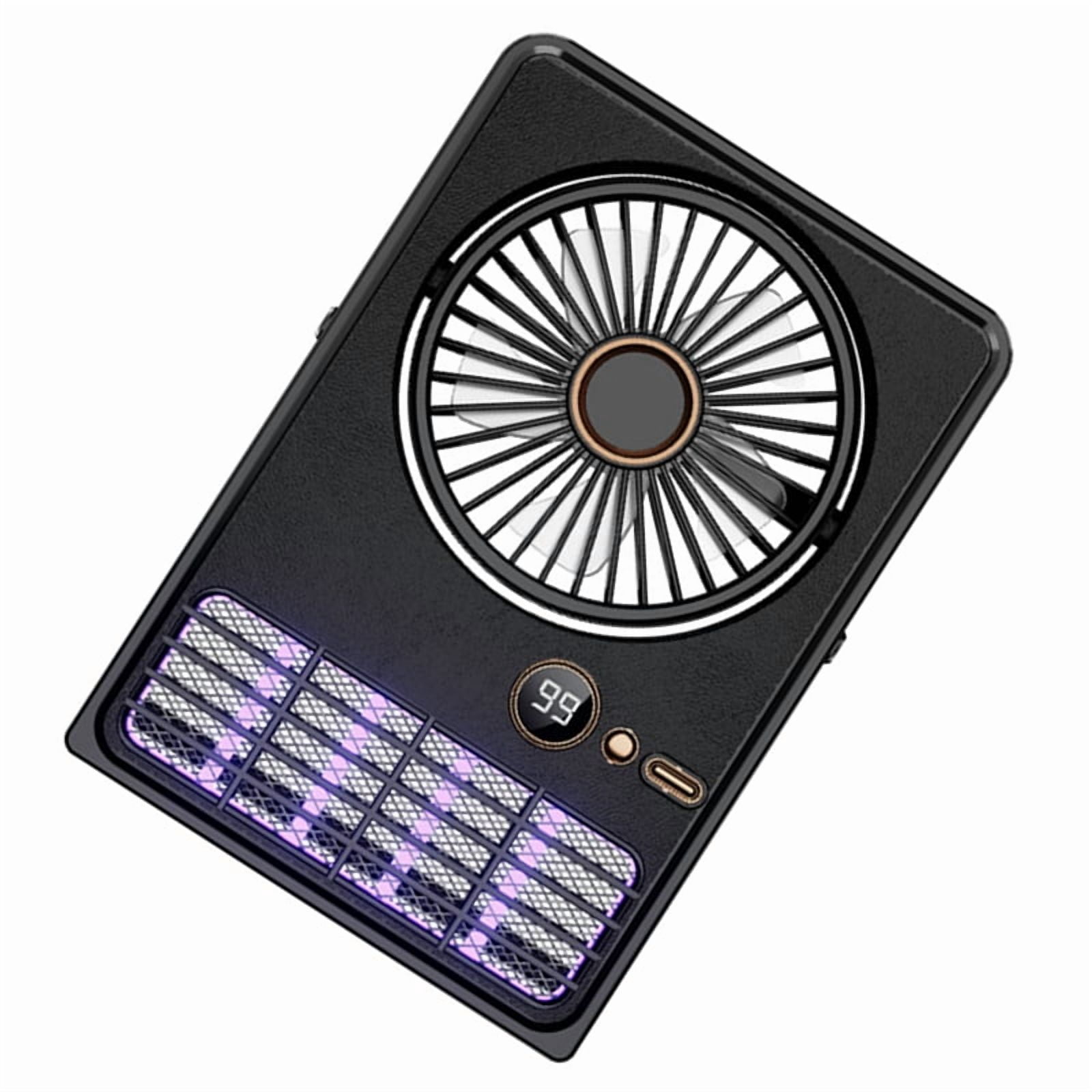 Electric Insect Trap Mosquito Lamp with Fan 2 in 1 Usb Charging Camping Mosquito Repellent Bug Zapper