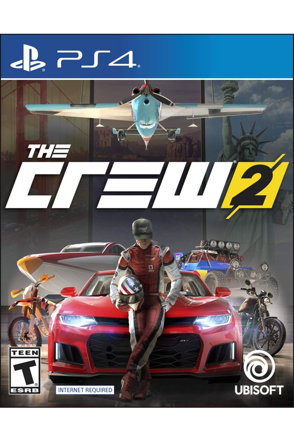 Pre-Owned The Crew 2, Ubisoft, PlayStation 4, 887256029128