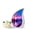 Mountains-4, variant on VALERASH Mountain Urns for Adult Male - Decorative Blue Teardrop Urn for Mother Blue Cremation Urns for Adult Ashes Women- 10 Inch