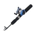 thumbnail image 1 of Ice Fishing Rod, 3 Section Comfortable Handle Ice Fishing Rod Reel Combo With Fishing Reel For Lake, 1 of 8