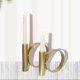 thumbnail image 5 of Portavelas decorativo para velas de pilar o cónicas Oro, 5 of 9