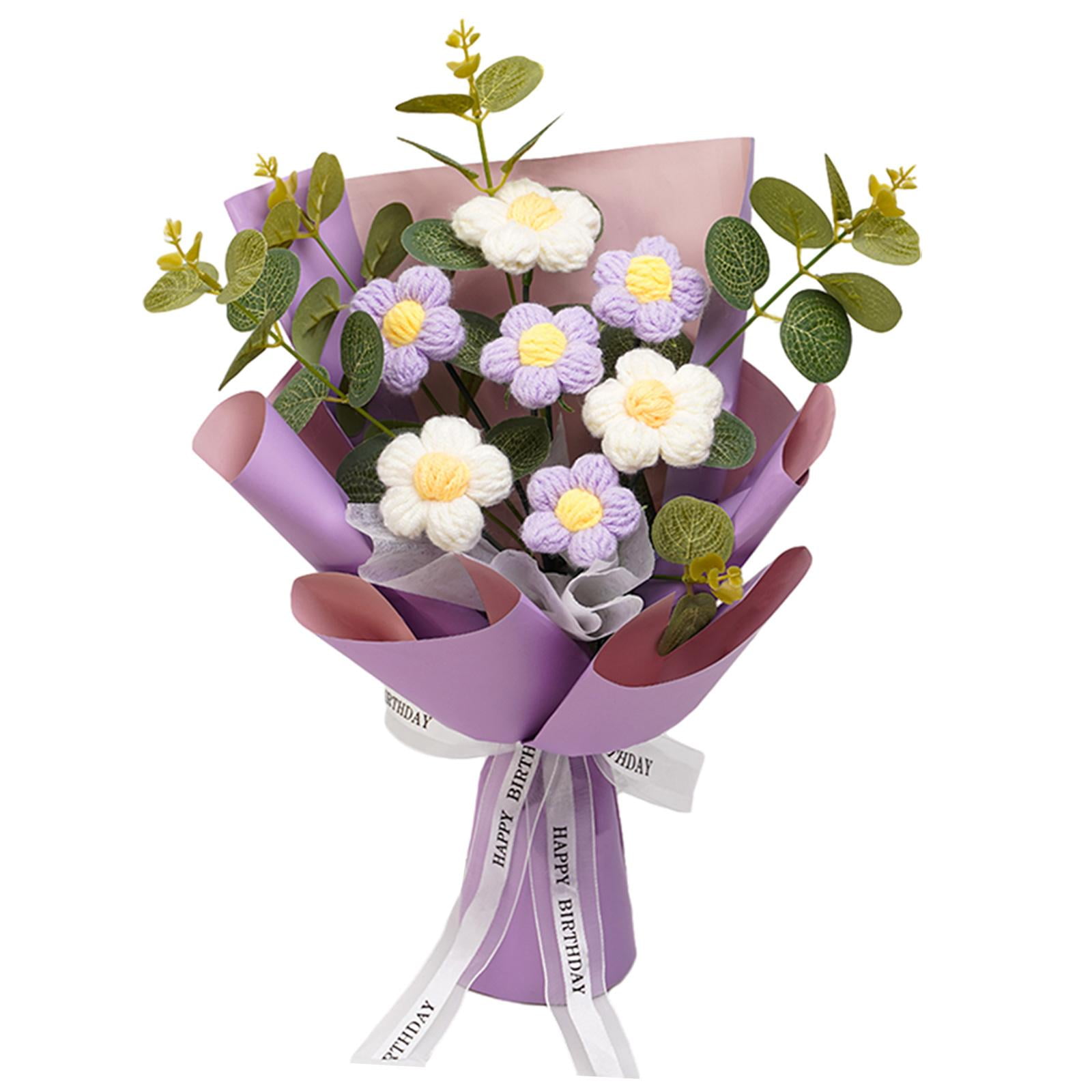 専用・他の方購入不可　wd＊bouquet様 TISHITA Crochet Flower Bouquet Already Made Knitted Flowers Mother