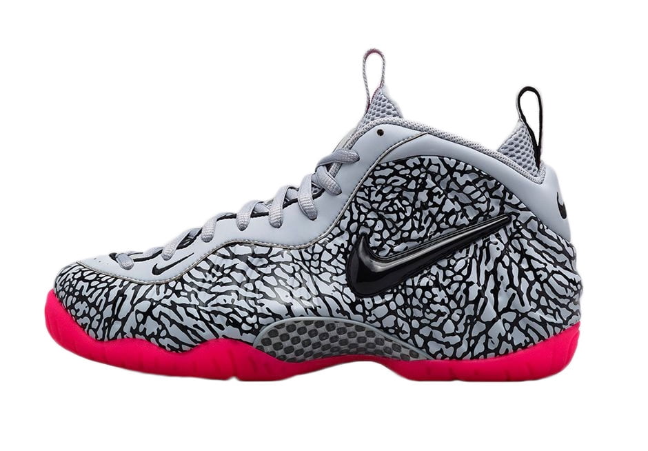 black grey foamposite