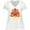 AA-White, variant on Inktastic Thanksgiving Cute Football Turkey Women's Plus Size V-Neck T-Shirt