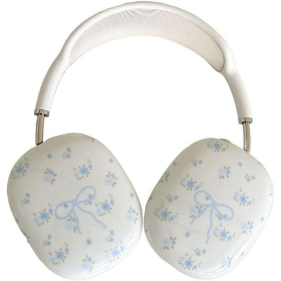 Headphone Cover for AirPods Max,Creative Floral Pattern Soft Anti-Drop Protective Headset Case,Shockproof Ear Cups Cover for Girls