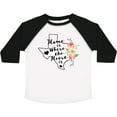 thumbnail image 3 of Inktastic Texas Home is Where the Heart is with Watercolor Floral Girls Toddler T-Shirt, 3 of 5