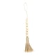 thumbnail image 5 of Guirnalda de madera natural perfecl Borla de macramé hecha a mano decoración para hogar Pequeño 1, 5 of 8