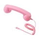 thumbnail image 5 of Auricular de teléfono retro, receptor de teléfono para teléfono móvil, todos los smartphones, reuniones rosa claro, 5 of 9