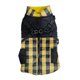 thumbnail image 3 of Ropa para perros a cuadros con arnés, chaleco, chaqueta, abrigo para perros pequeños y medianos, ropa cálida de invierno para mascotas, disfraz para perros para clima frío, 3 of 5