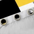 thumbnail image 4 of Castle Fairy Square Black Out Curtains,Geometric Curtains Pack of 2 (42x63 Each), 4 of 6