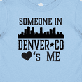 thumbnail image 4 of Inktastic Denver Colorado Someone Loves Me Skyline Boys or Girls Baby T-Shirt, 4 of 5
