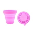 thumbnail image 4 of Women Portable Silicone Period Cup Collapsible Disinfection Cup for Cleaning and Storing Menstrual Cup Female Intimate Care Reusable Silicone Cups, 4 of 5