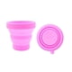 thumbnail image 4 of Women Portable Silicone Period Cup Collapsible Disinfection Cup for Cleaning and Storing Menstrual Cup Female Intimate Care Reusable Silicone Cups, 4 of 5