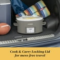 CrockPot 7Quart Digital, TravelProof Cook and Carry Programmable