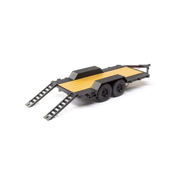 Axial SCX24 Flat Bed Vehicle Trailer with LED Taillights1/24th AXI00009