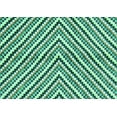 thumbnail image 1 of Ahgly Company Indoor Rectangle Abstract Turquoise Blue Modern Area Rugs, 7' x 9', 1 of 4