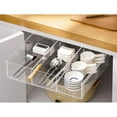 thumbnail image 5 of Gnmfd Underdesk Storage Drawer, Self-Adhesive Slide-Out Organizer for Office, Hidden Under Table Storage for Supplies, Desk Drawer Organizer, Easy Installation, Space-Saving Office Storage, 5 of 6