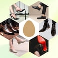 thumbnail image 6 of 1 Box 8Pcs 4 Pairs Non Slip Shoe Sole Protector Brown Shoe Sole Grip Pads Safety Silicone Bottom Grips Oval Cuttable Comfort Cushions, 6 of 7