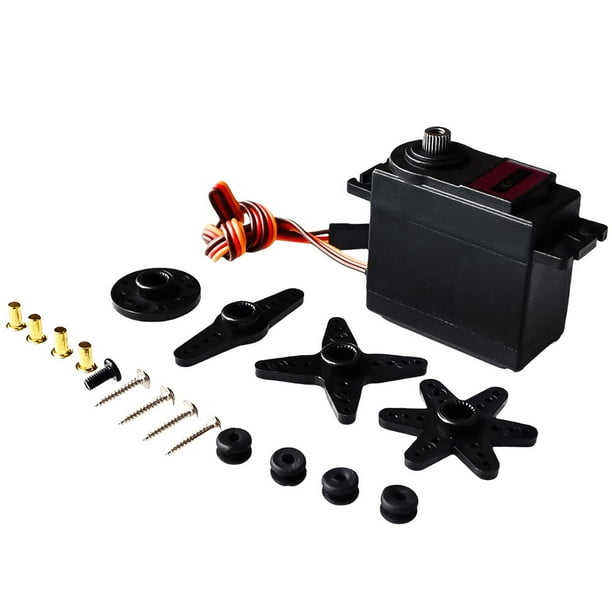 Metal Digital para Helicóptero Modelo Futaba JR Car RC (MG995 360 Iron Gear)