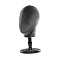 thumbnail image 3 of Mannequin Heavy Base desmontable de sombrero estable para sombreros Cuelas de horquilla de cabeza Negro, 3 of 8