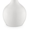 thumbnail image 4 of Benzara BM240905 Pot Bellied Shape Metal Table Lamp with 3 Way Switch, White, 4 of 5
