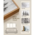 thumbnail image 6 of SHENIFY Modern Pine Tree Wall Decor 16x24in3pcs Natural Framed Nature Forest Wall Decor Vintage Rustic Minimalist Paints for Farmhouse Bedroom Dining Room Decor, 6 of 7