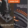 thumbnail image 4 of Sierra Caladora Electrica Profesional 780w FRIMARK 16 Accesorios, 4 of 4