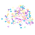thumbnail image 1 of 30 g/bolsa de rebanadas de arcilla de estrella, coloridas artesanías impermeables para decoraciones de uñas hechas a mano, 1 of 8