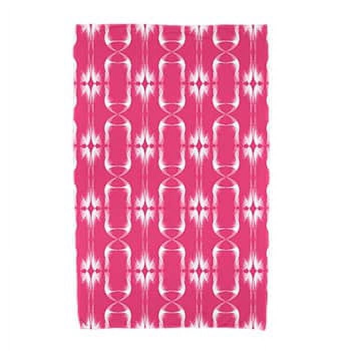 Simply Daisy 30" x 60" Summer Picnic Geometric Print Beach Towel