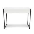 thumbnail image 5 of Essentials by OFM ESS-1040 Office/Computer Desk and Workstation with Metal Legs, White with Black Frame, 5 of 7