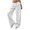 White, variant on GEWSEY Wide Leg Sweat Pants for Womens Trendy 2026 Baggy Sweatpants Casual Drawstring Workout Pants with Pockets (Khaki, XXL)