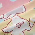 thumbnail image 5 of Manfei Funny Bow Kitten Blackout Curtains Set of 2 (52x84 Each), Kawaii Rainbow Sky Curtain, Pink Blue, 5 of 6