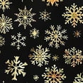thumbnail image 6 of HAOXIT Winter Snowflakes with Elastic Edge, Round Table Cloth Christmas for Kitchen Dining Party 42-46, 6 of 8
