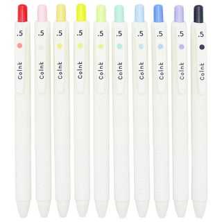 ParKoo Retractable Gel Ink Pens: 14 Assorted Colors 0.7mm Fine Point Tip  Pen, Quick Dry Ink Smooth Writing Pens for Journaling Drawing Note Taking
