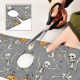 thumbnail image 6 of Yayeee Faucet Mat for Kitchen Sink 14.7" Diatomite Long Splash Guard Pad, Gray Halloween Dancing, 6 of 7