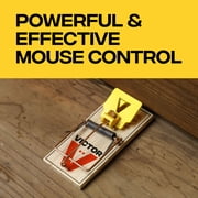 Victor Wide Pedal Mouse Trap - Wooden Mouse Trap - Easy to Use - 2 Pack