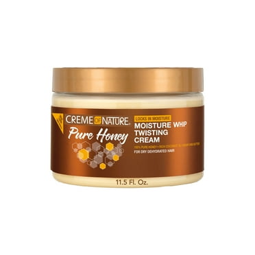 Creme of Nature Pure Honey Curl Defining Twisting Cream with Coconut Oil & Shea Butter, 11.5 oz