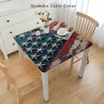 thumbnail image 2 of BANET American Star Stripe Tablecloths USA Flag Table Linen Cloth Cover Mat Polyester for Dinner Party Holiday Home Decor, 2 of 7