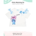thumbnail image 2 of Disney Lilo and Stitch Girls Skort & T-Shirt Set, Summer Outfit for Toddler & Little Kids (White, 3T), 2 of 5