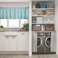 thumbnail image 5 of LALILO Kitchen Curtain Valance Retro Stars Children Rod Pocket Window Curtain 52"x 18" Set of 2, 5 of 7