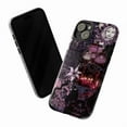 thumbnail image 3 of Dark Gothic Collage Phone Case, Vintage Aesthetic Purple and Black Art Protective Phone Cover for iPhone 16 15 14 13 12 11 Pro Max Mini Plus, 3 of 6