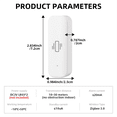 thumbnail image 4 of Tuya Smart Vibration Sensor ZigBee Tuya Sensor Monitor App Control Security Protection Zigbee Sensor Motion Shock Alarm, 4 of 7