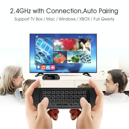 Backlit MX3 Air Mouse Wireless Keyboard Remote For Android BOX TV PC XBMC (Best Kodi Version For Firestick)